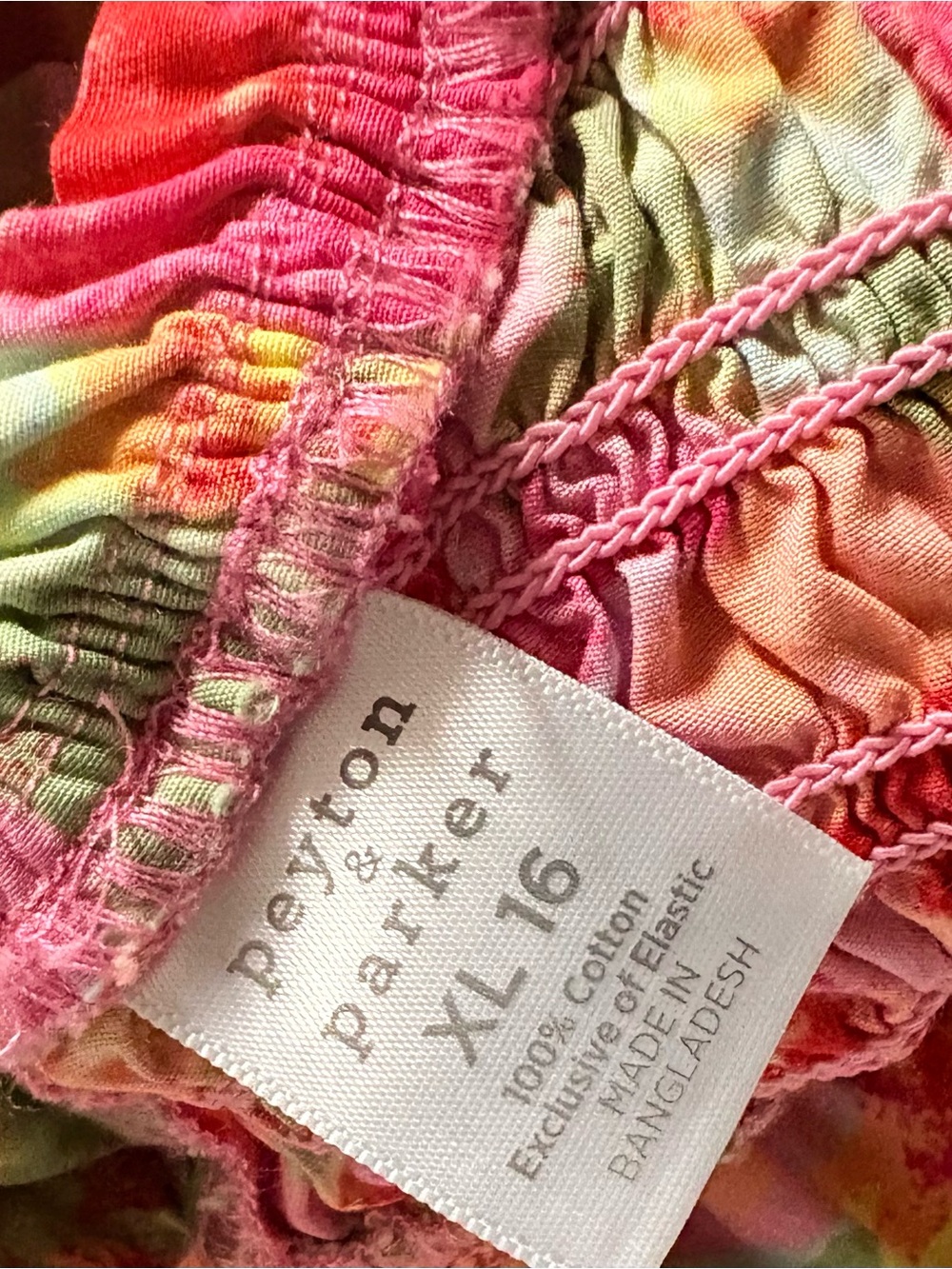 Peyton & Parkers Floral Ruffle Sleeve Maxi Dress - Pink & Green Print - Picture 3 of 5